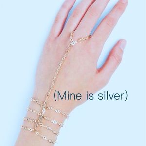 NWOT Free People Vanessa Mooney Hand Chain